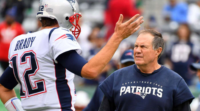 nfl-super-bowl-tom-brady-bill-belichick-patriots-competing